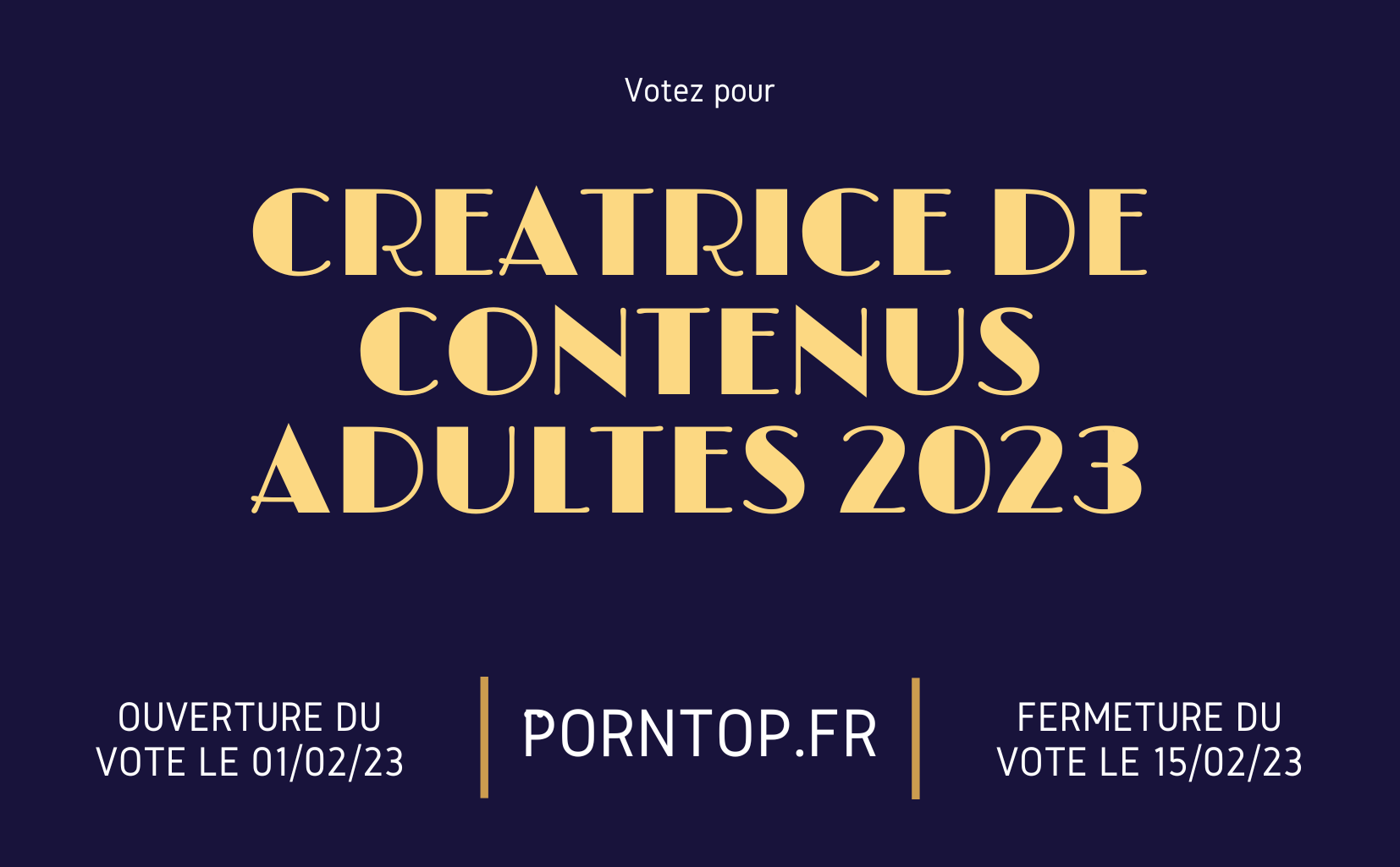 Créatrice de contenus adultes 2023